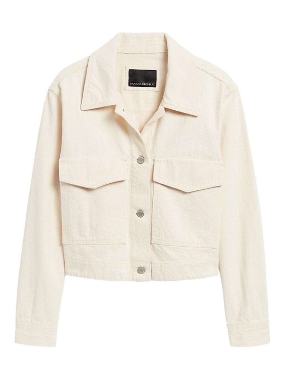 Banana Republic Cropped Utility Jacket